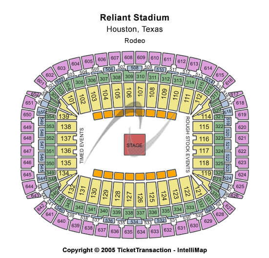 Reliant Stadium Monster Jam Seating Chart